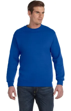 Royal Blue Adult Unisex DryBlend® 9 oz., 50/50 Fleece Crew