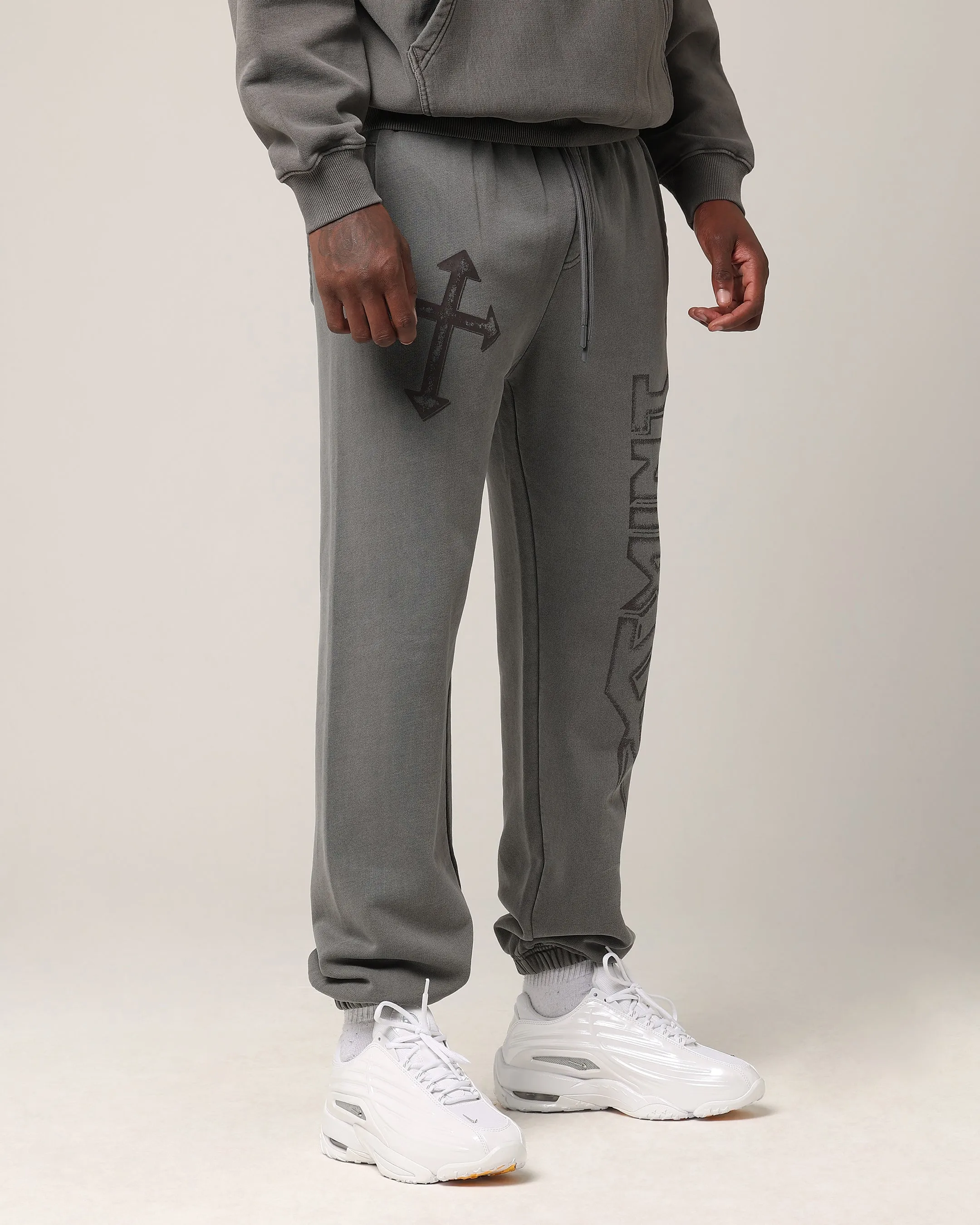 Saint Morta SSIX Sweat Pants Washed Charcoal