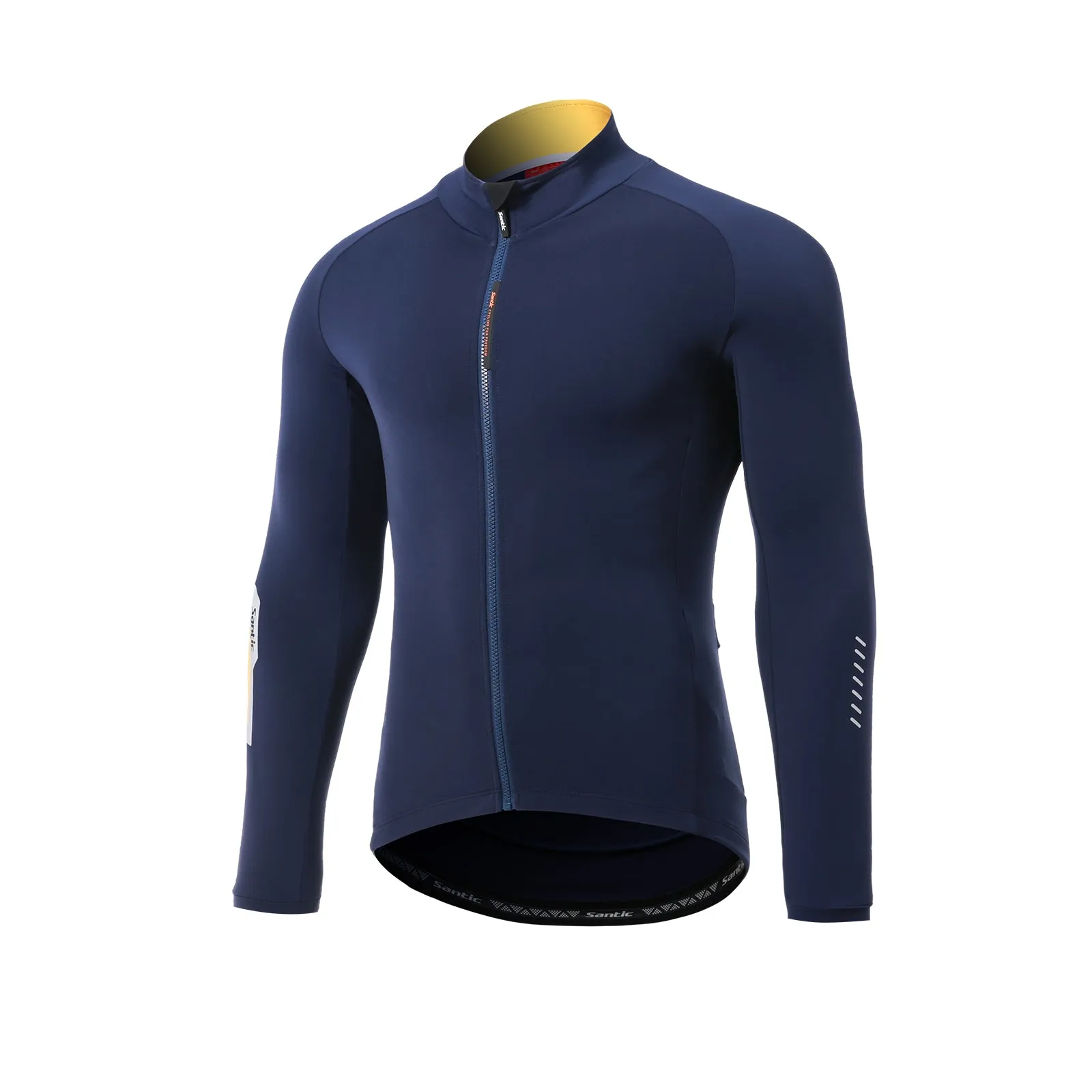 Santic Jiabaily ⅡNavy Men Cycling Jersey Long Sleeve