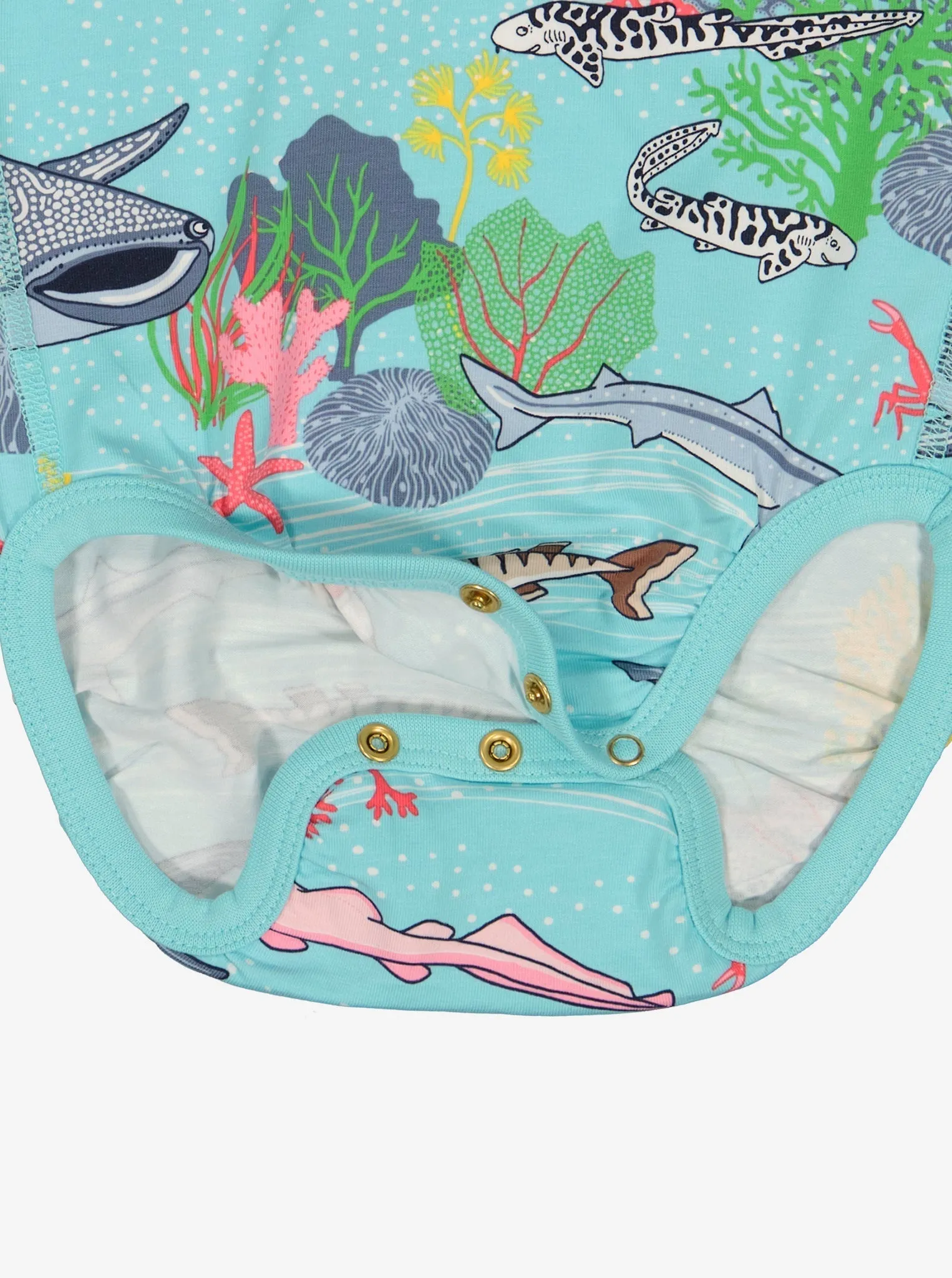 Sealife Print Babygrow