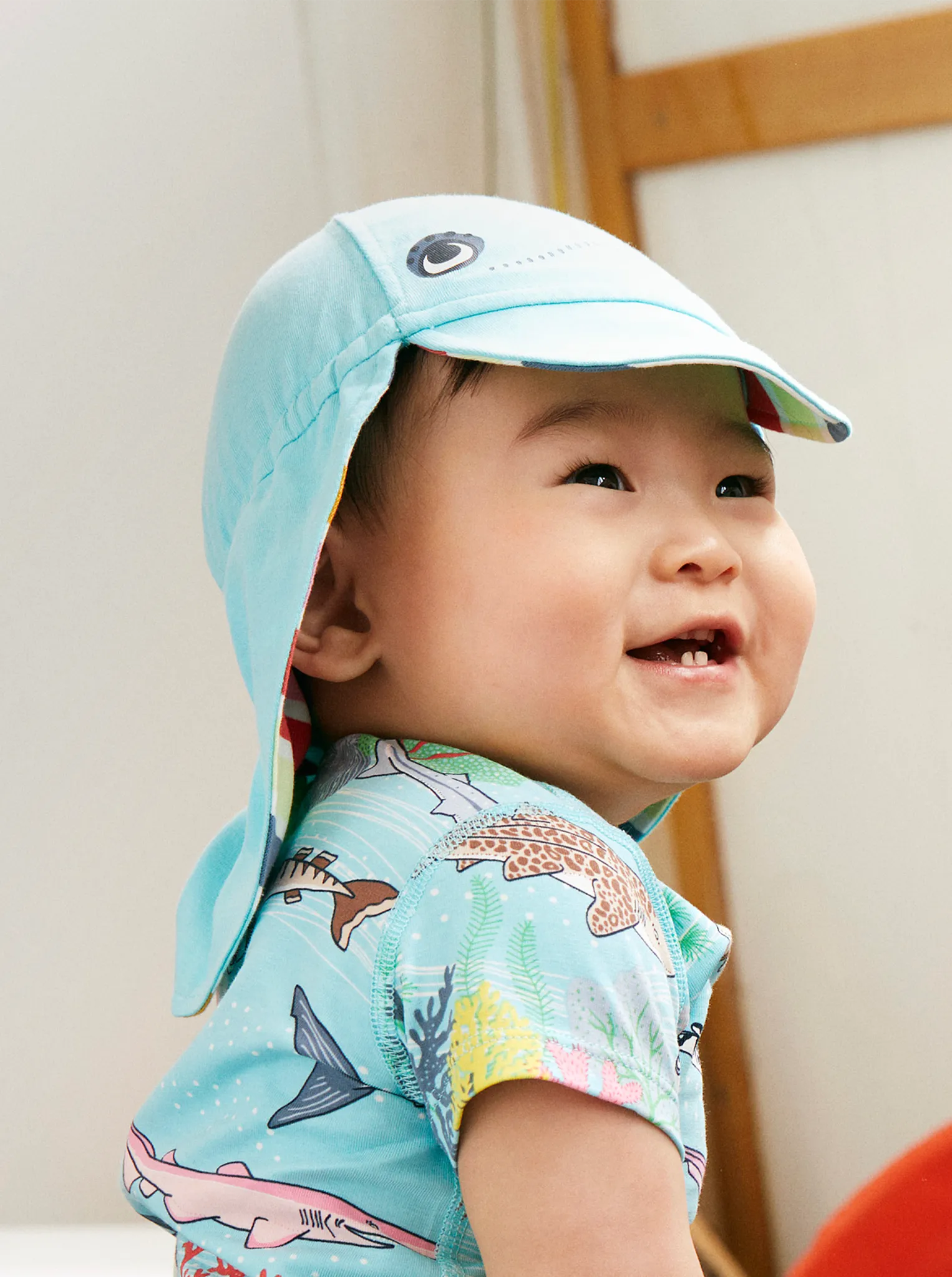 Sealife Print Babygrow