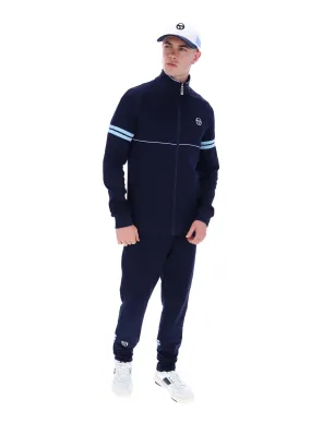 Sergio Tacchini Navy Fleece Jacket Q2