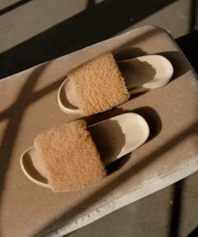 Shearling Slide Sandal