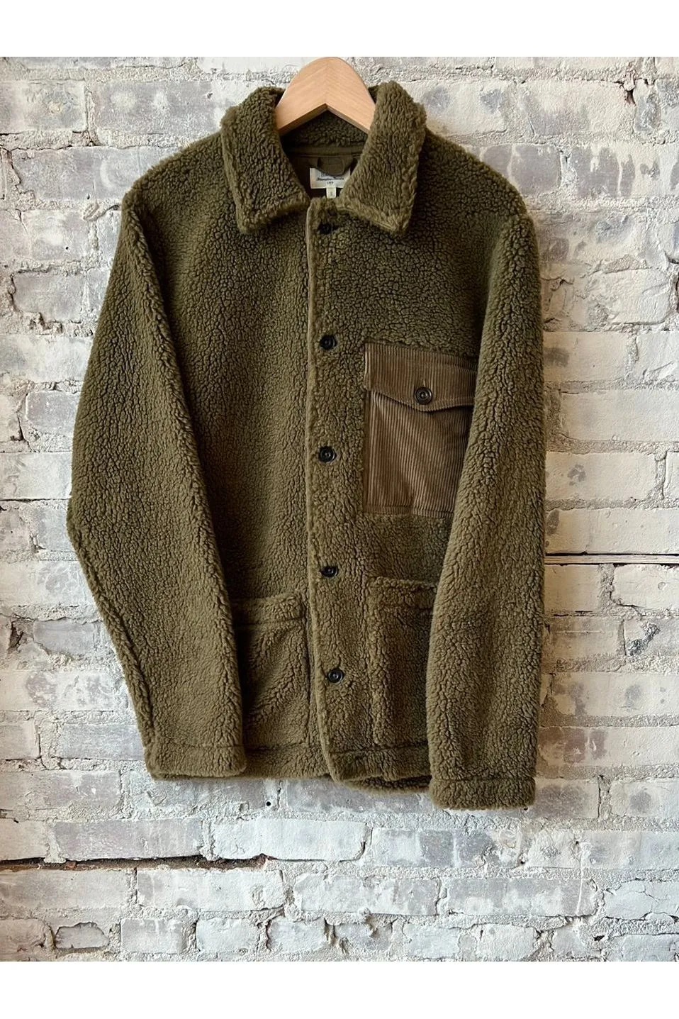 Sherpa Utility Jacket - Army Green