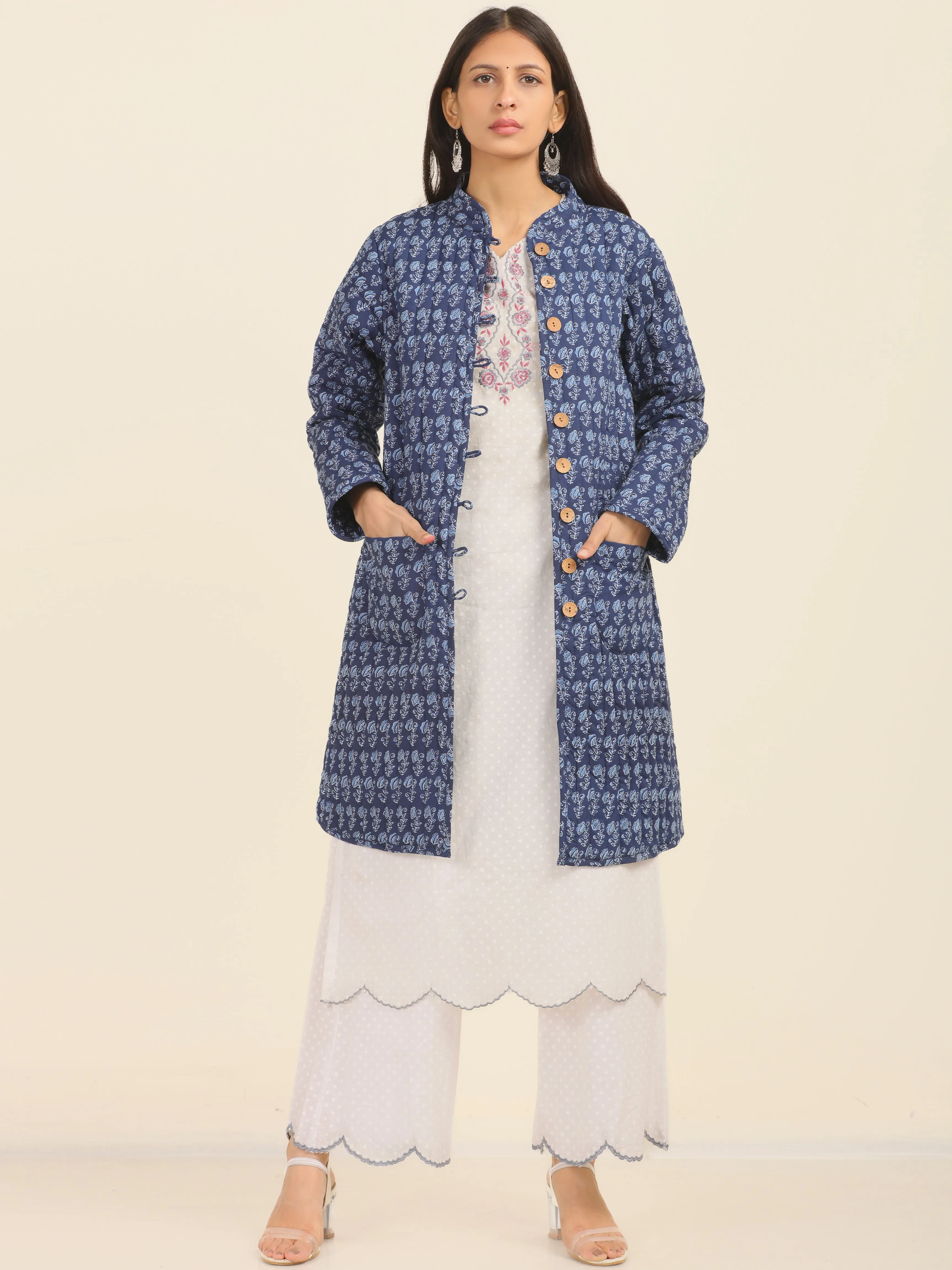 Shishir Varsha Quilted Reversible Jacket