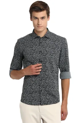 Slim Fit Printed Fila Fil Shirt