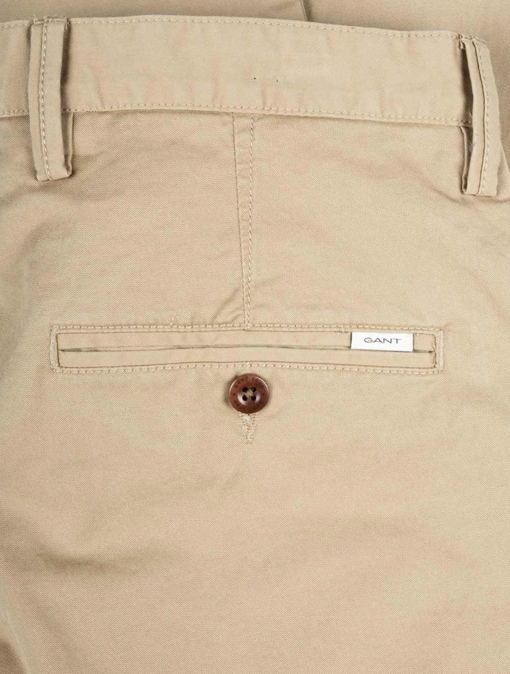 Slim Twill Chinos Dark Khaki