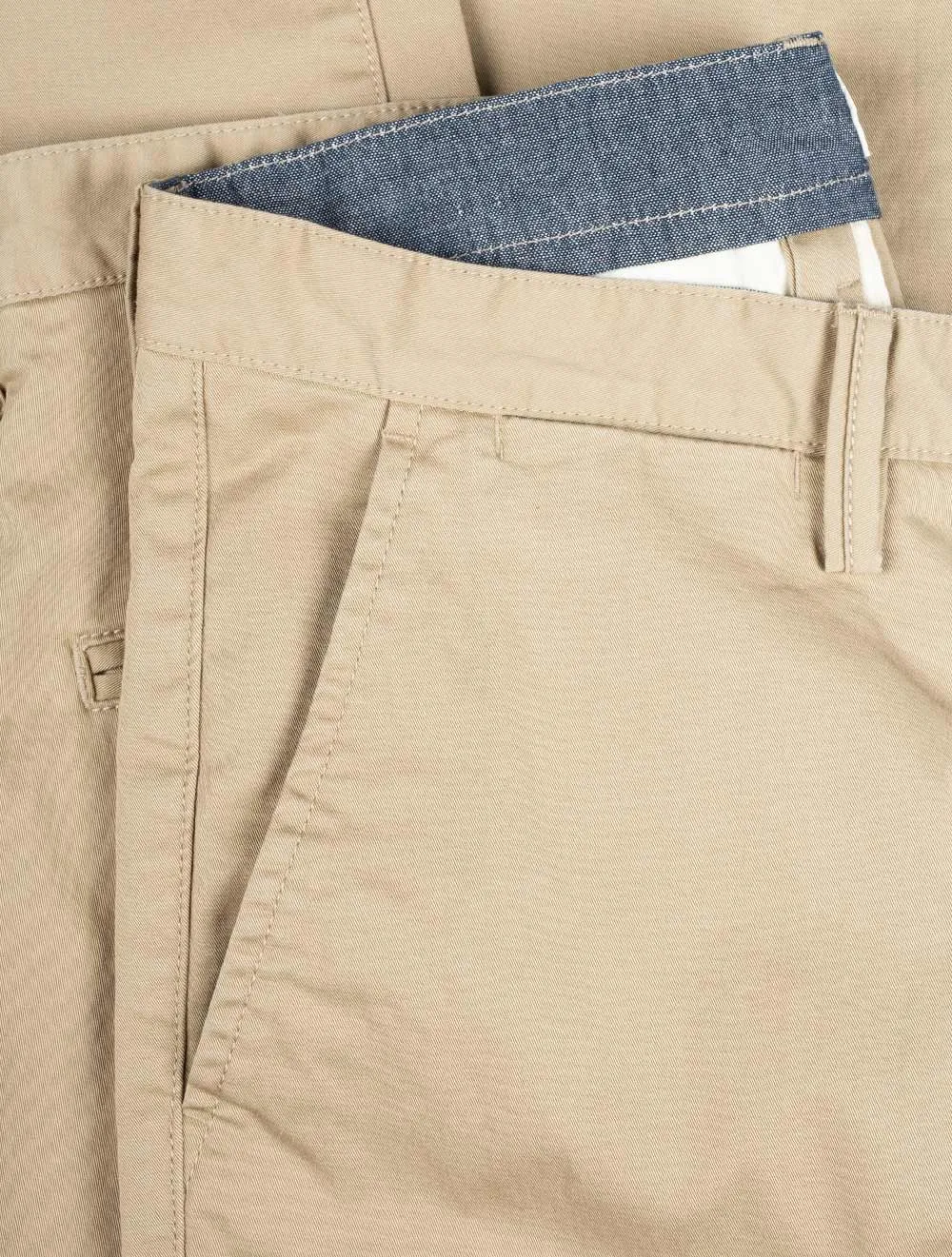 Slim Twill Chinos Dark Khaki