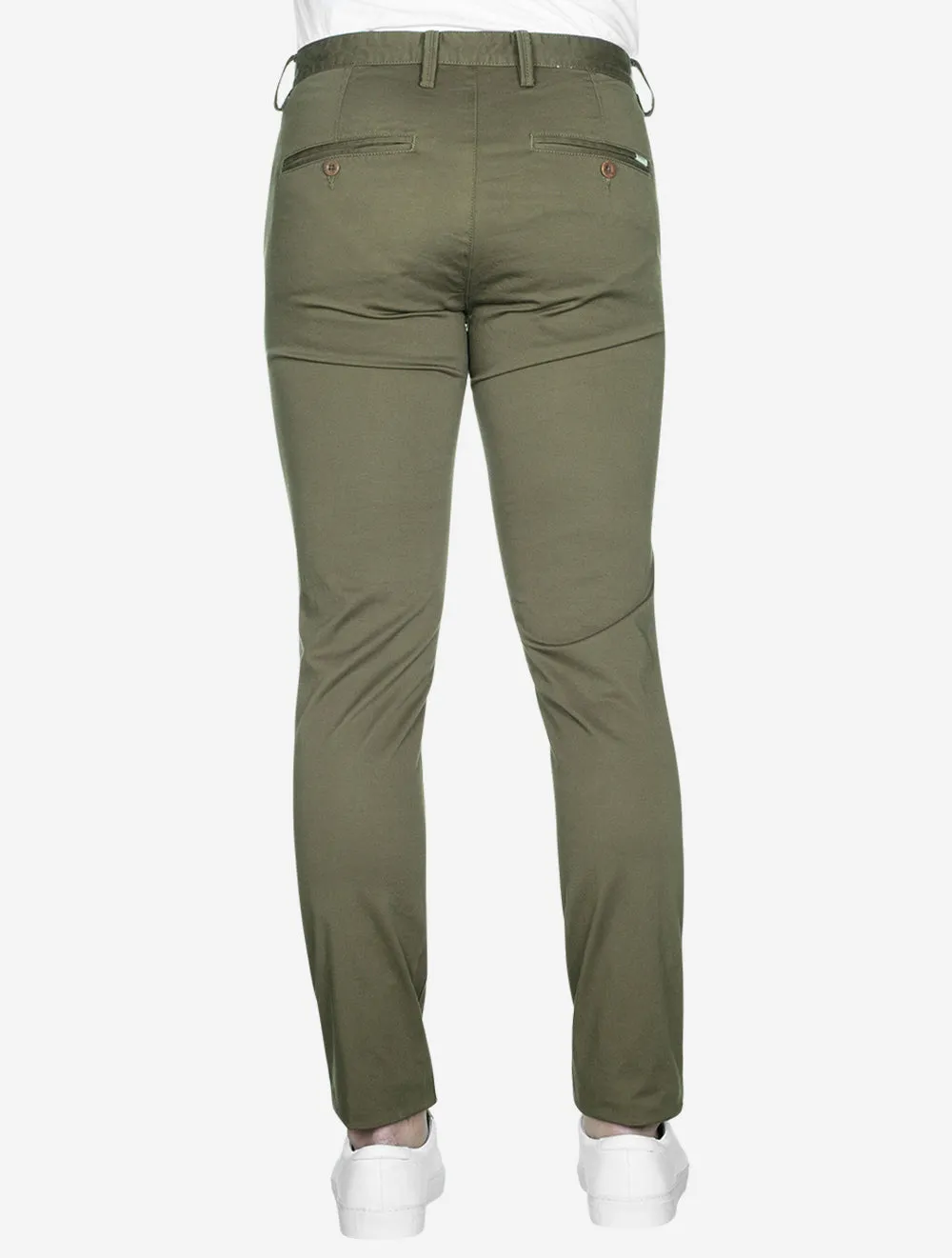 Slim Twill Chinos Juniper Green