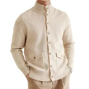 Smart Casual Button-Up Knitwear