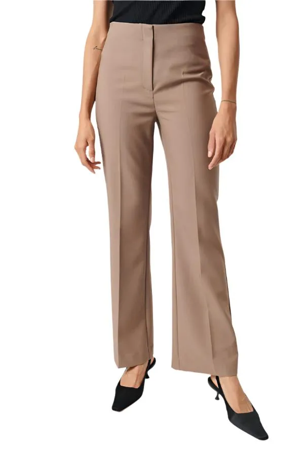 Soaked Womens Corinne Pants Walnut