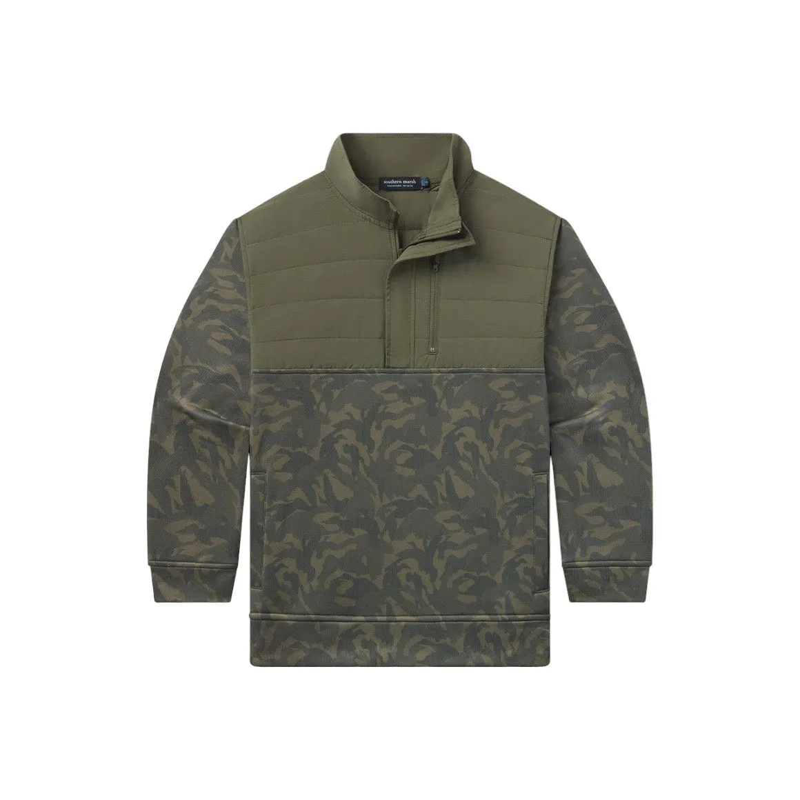 Southern Marsh Youth Harris Stretch Pullover Duck Camo YOHRP 5107