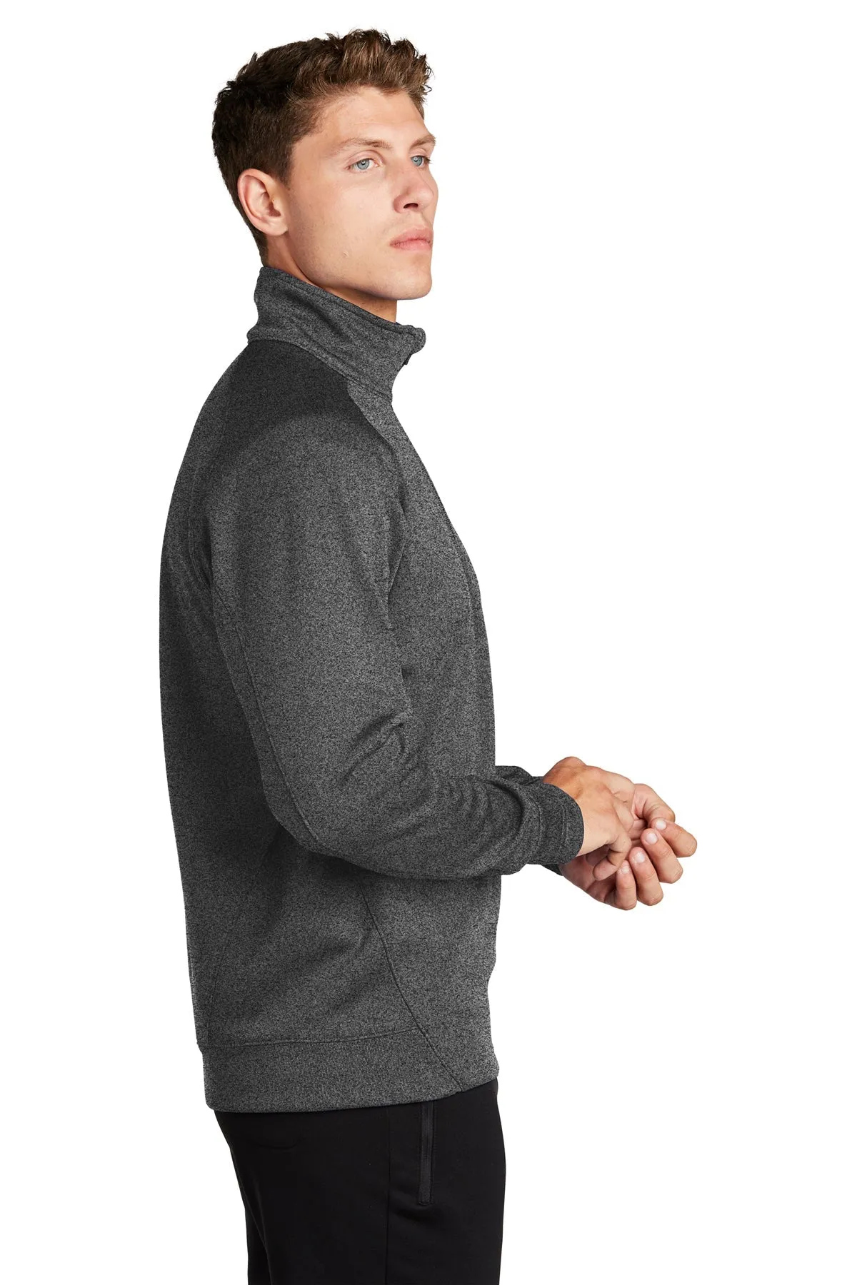 Sport-Tek Tech Fleece Custom 1/4-Zip Pullovers, Graphite Heather