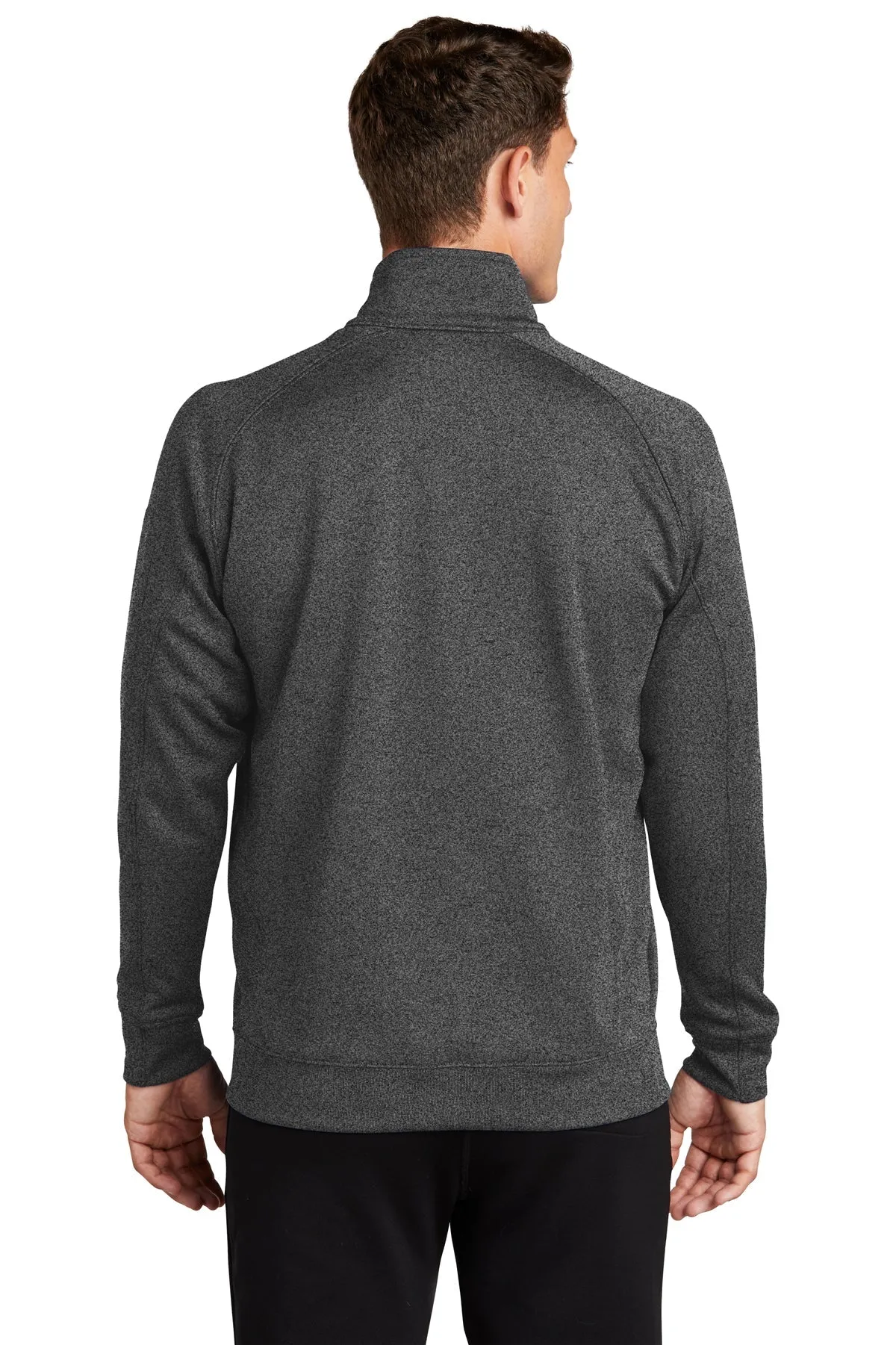 Sport-Tek Tech Fleece Custom 1/4-Zip Pullovers, Graphite Heather