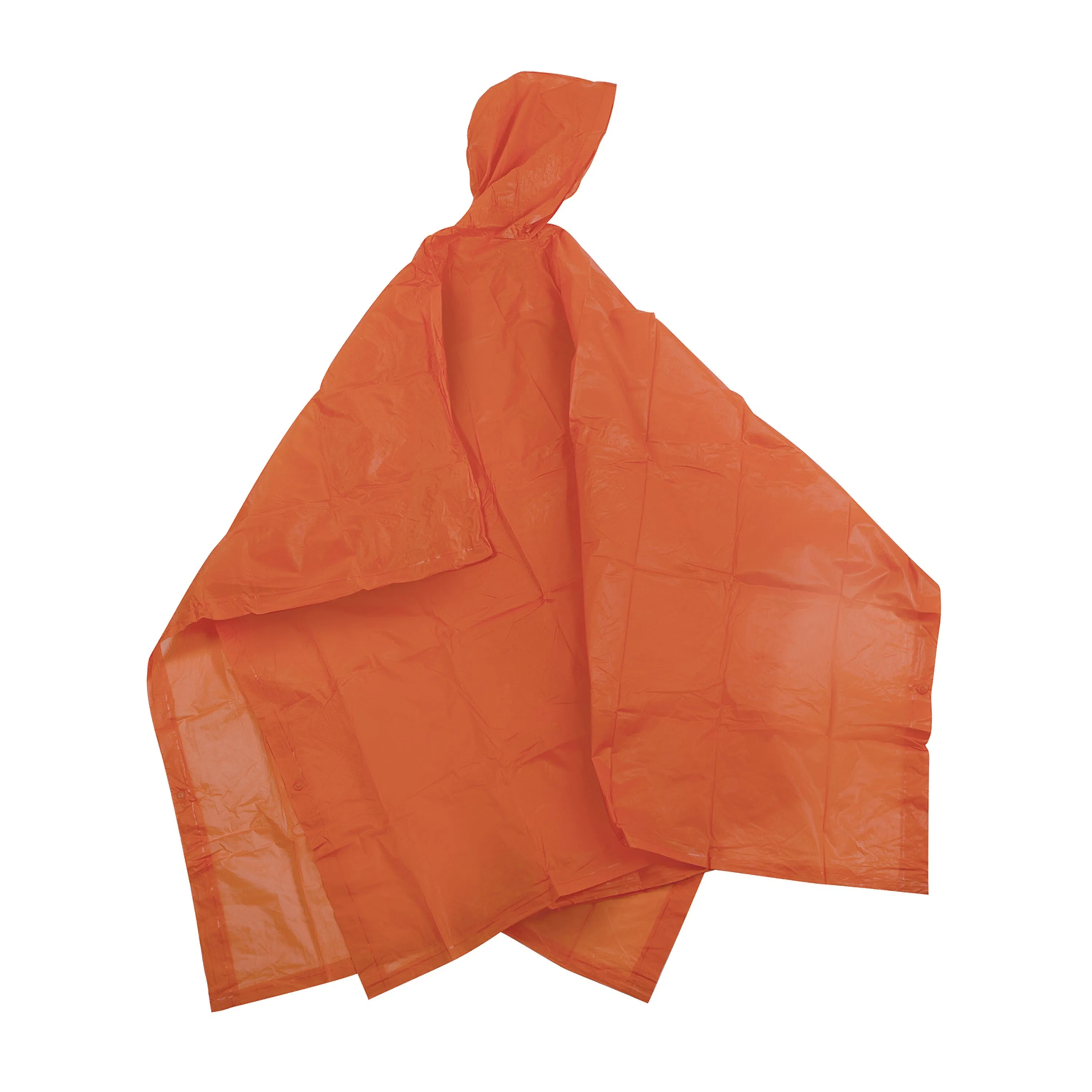 Stansport Vinyl Poncho - 52 In X 80 In - Orange