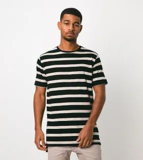 Stripe Flintlock Tee Black/Shell