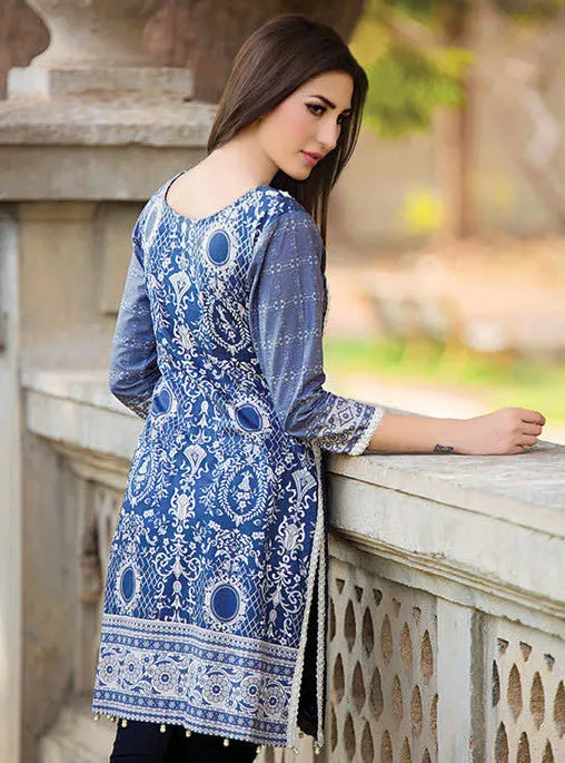 Subhata Embroidered Lawn Tunic Collection - 4B