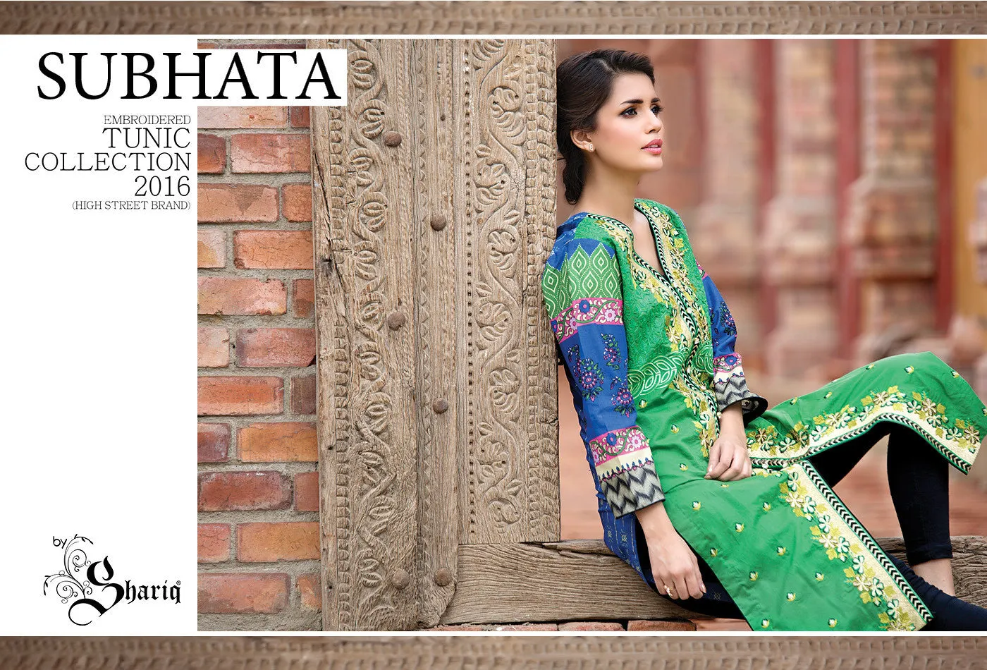 Subhata Embroidered Lawn Tunic Collection - 6B