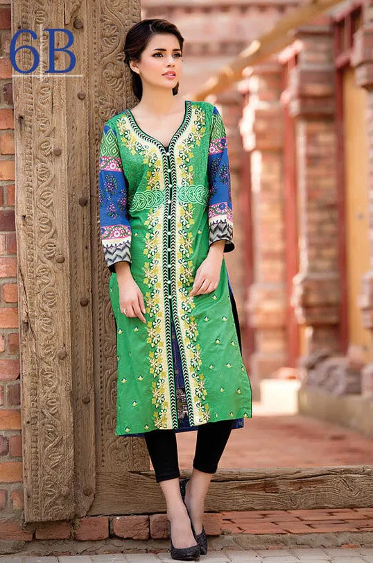 Subhata Embroidered Lawn Tunic Collection - 6B