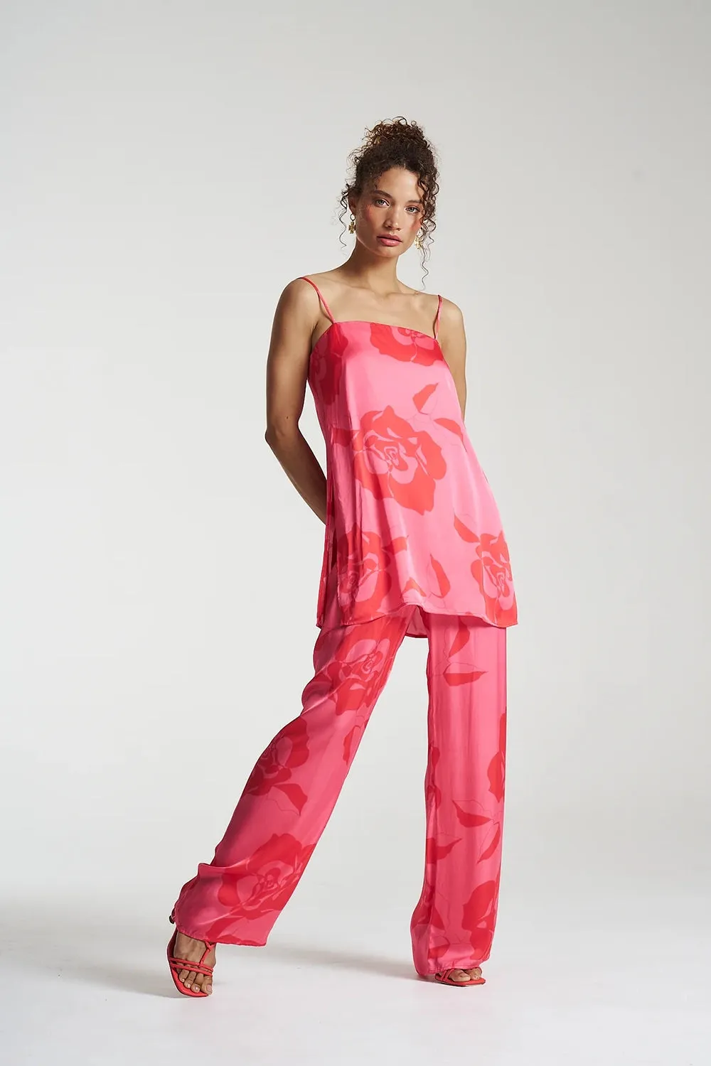 SUMMI SUMMI | TUNIC TOP - A ROSE BY ANY OTHER NAME