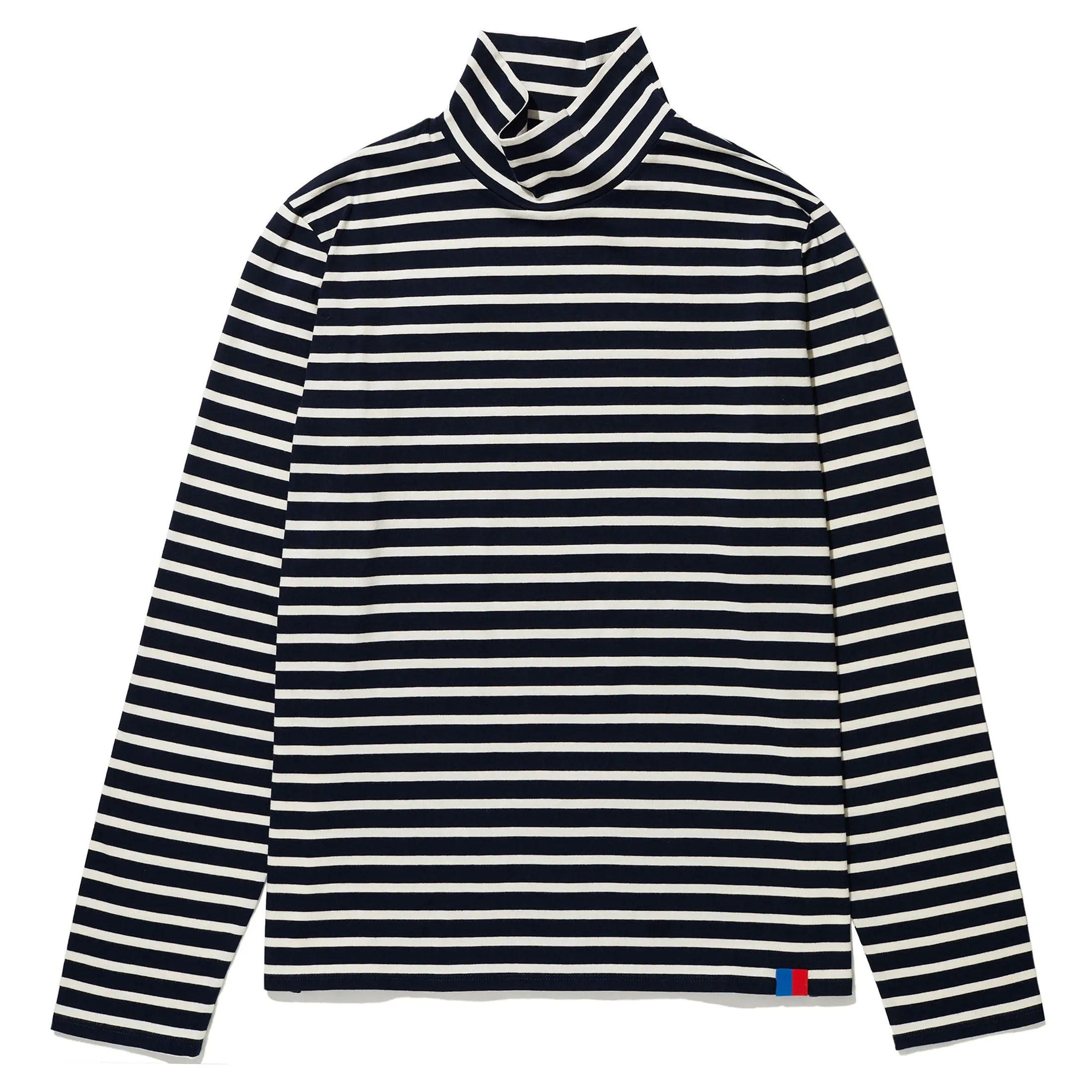 The Men's Turtleneck - Navy/Cream