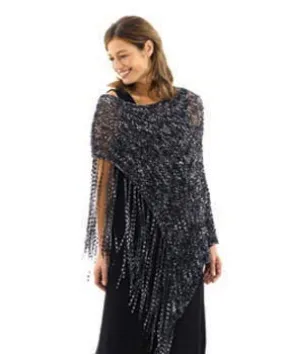 Trellis Poncho Pattern (Knit)