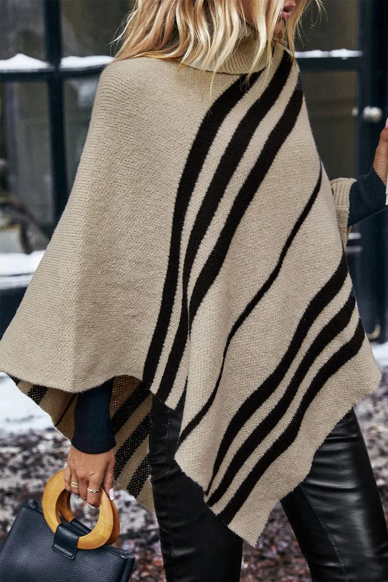 Turtleneck Poncho