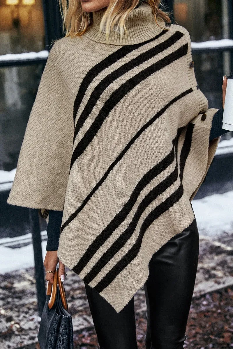 Turtleneck Poncho