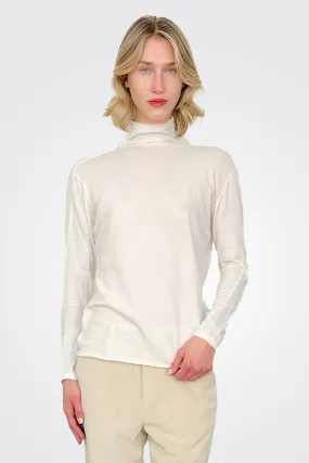 Turtleneck Shirt - Ivory