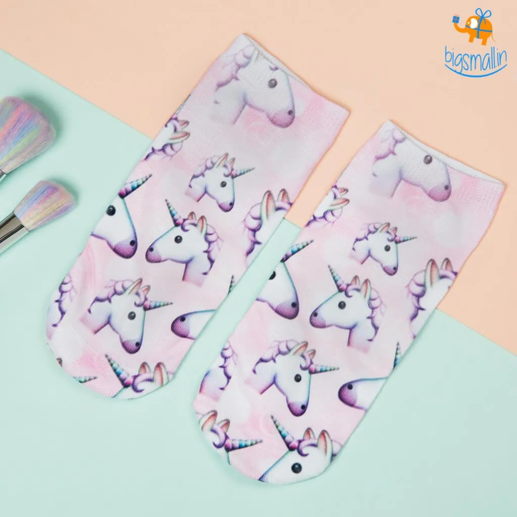 Unicorn Socks - Set of 2 (Assorted designs)