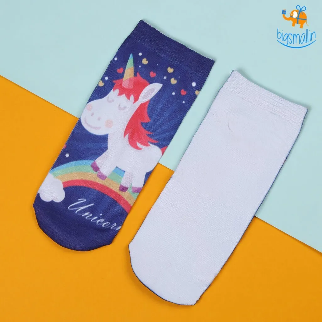 Unicorn Socks - Set of 2 (Assorted designs)