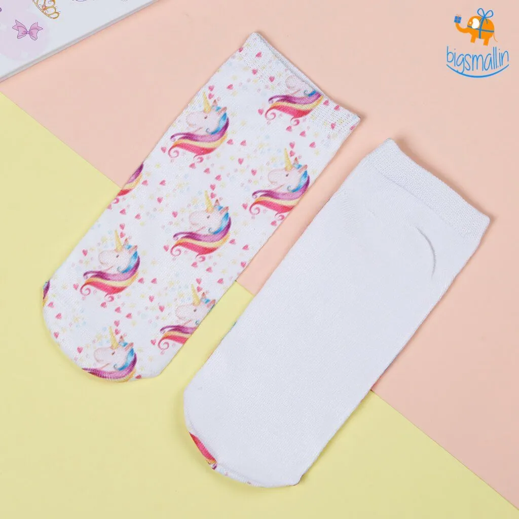 Unicorn Socks - Set of 2 (Assorted designs)