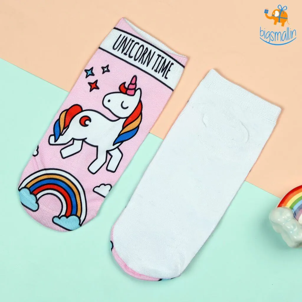 Unicorn Socks - Set of 2 (Assorted designs)