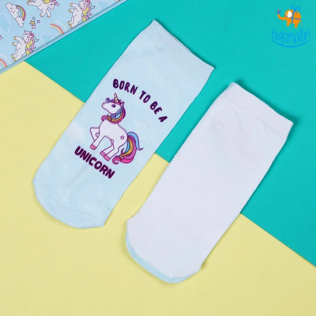 Unicorn Socks - Set of 2 (Assorted designs)