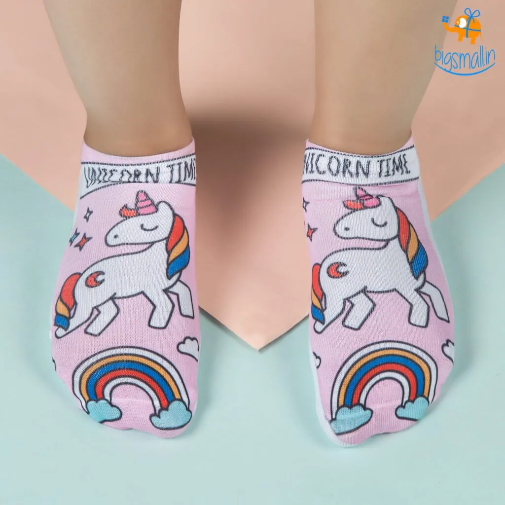 Unicorn Socks - Set of 2 (Assorted designs)