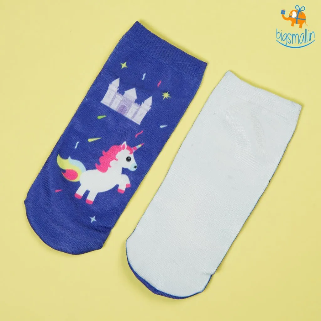 Unicorn Socks - Set of 2 (Assorted designs)