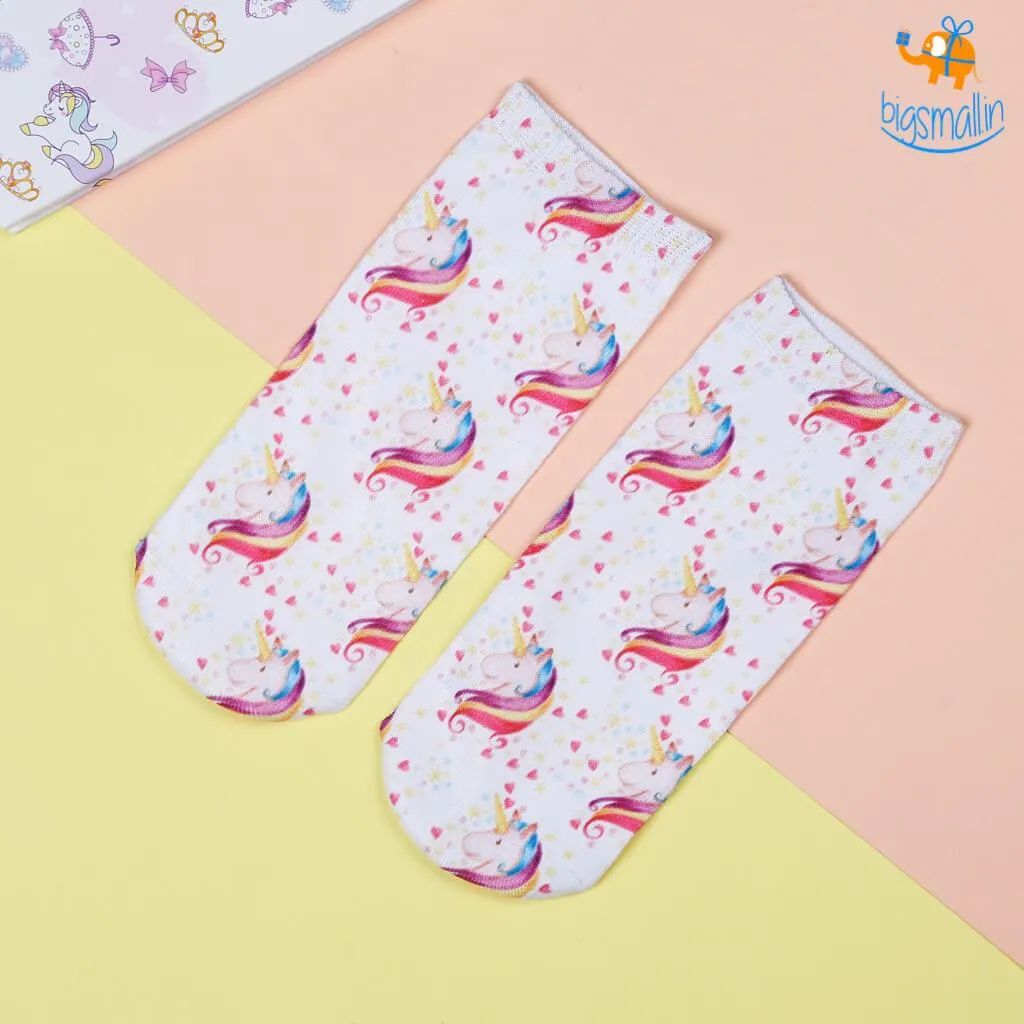 Unicorn Socks - Set of 2 (Assorted designs)