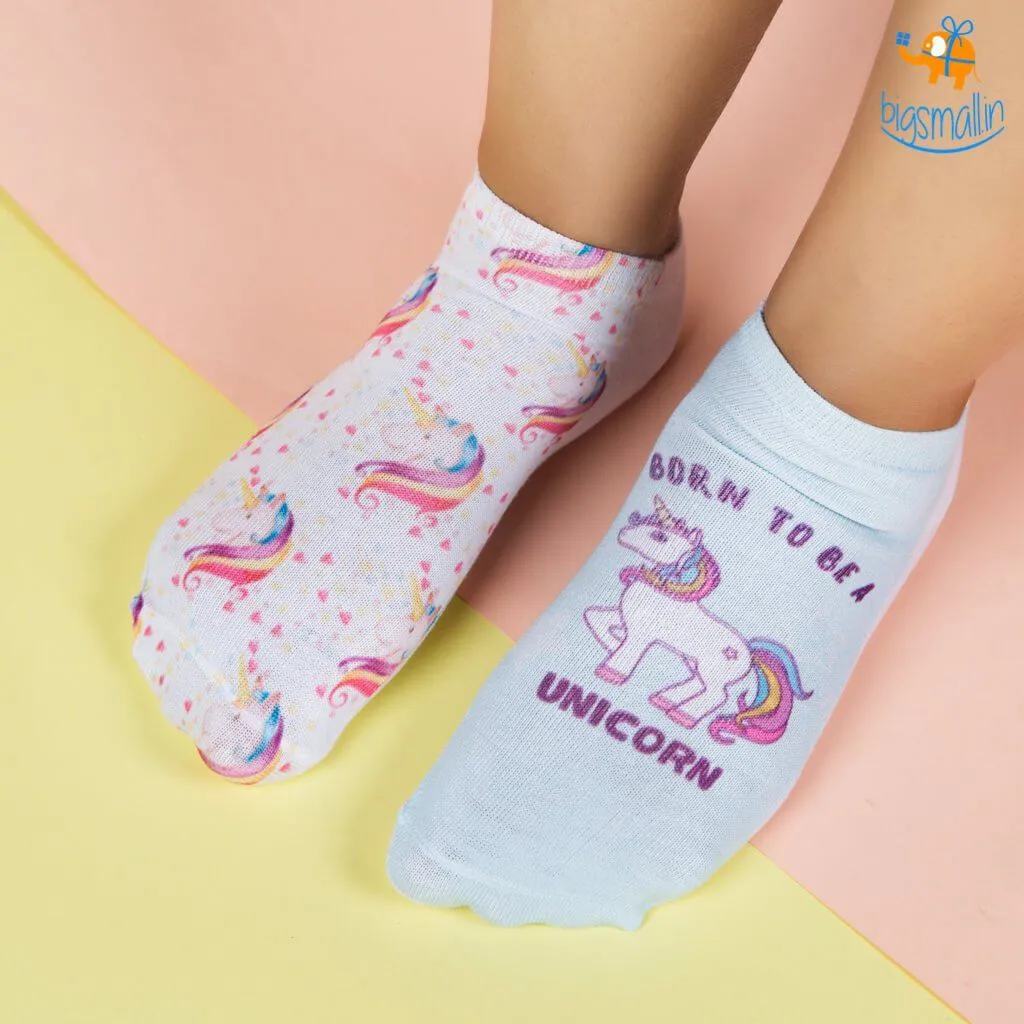 Unicorn Socks - Set of 2 (Assorted designs)