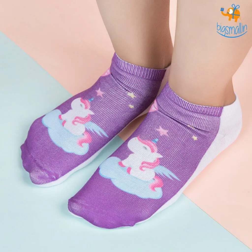 Unicorn Socks - Set of 2 (Assorted designs)