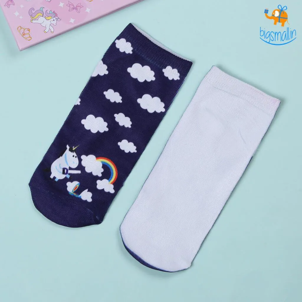 Unicorn Socks - Set of 2 (Assorted designs)