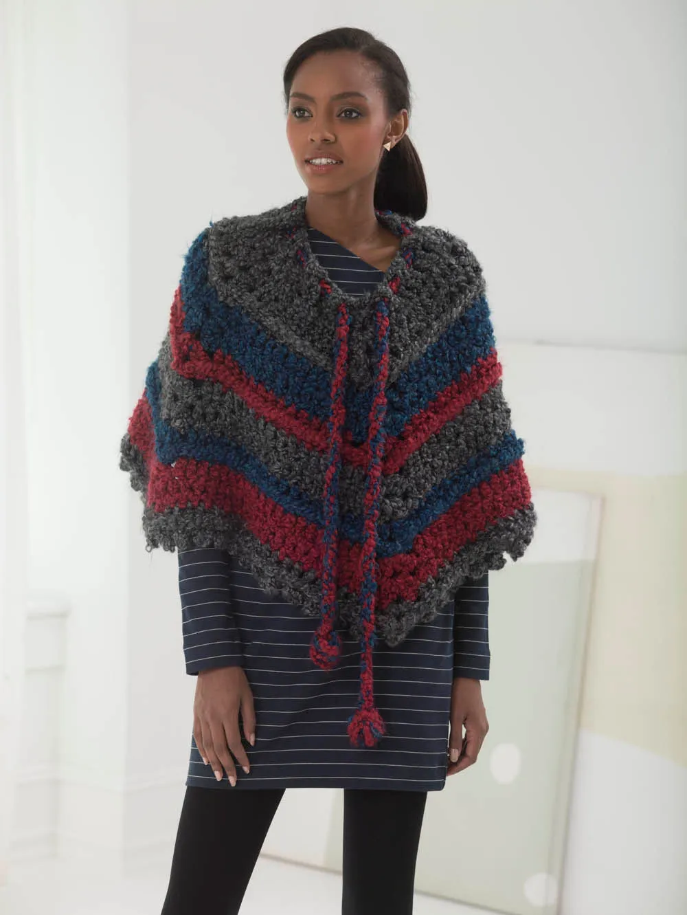 V-Poncho (Crochet)