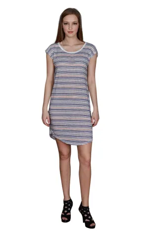 Velvet by Graham & Spencer Hansa Stripe Tee Shirt Dress