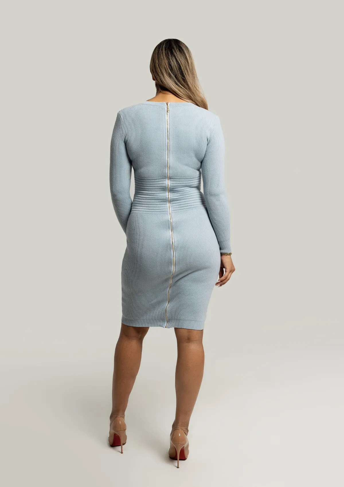 Veronica Dress - Baby Blue