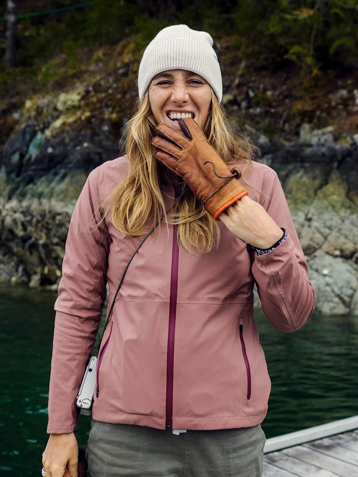 Women's Cloudshield Rain Jacket - Ocean Mist