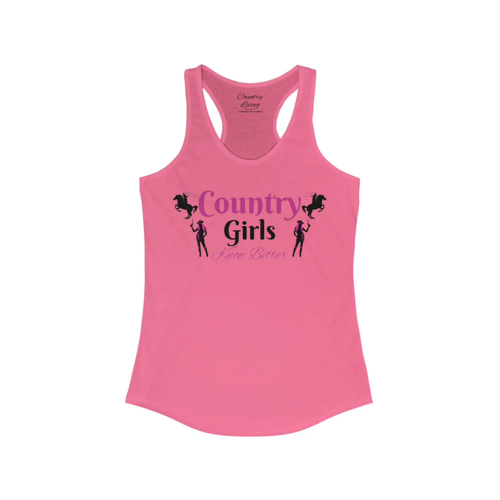 Women's Country Girl Ideal Racerback Tank