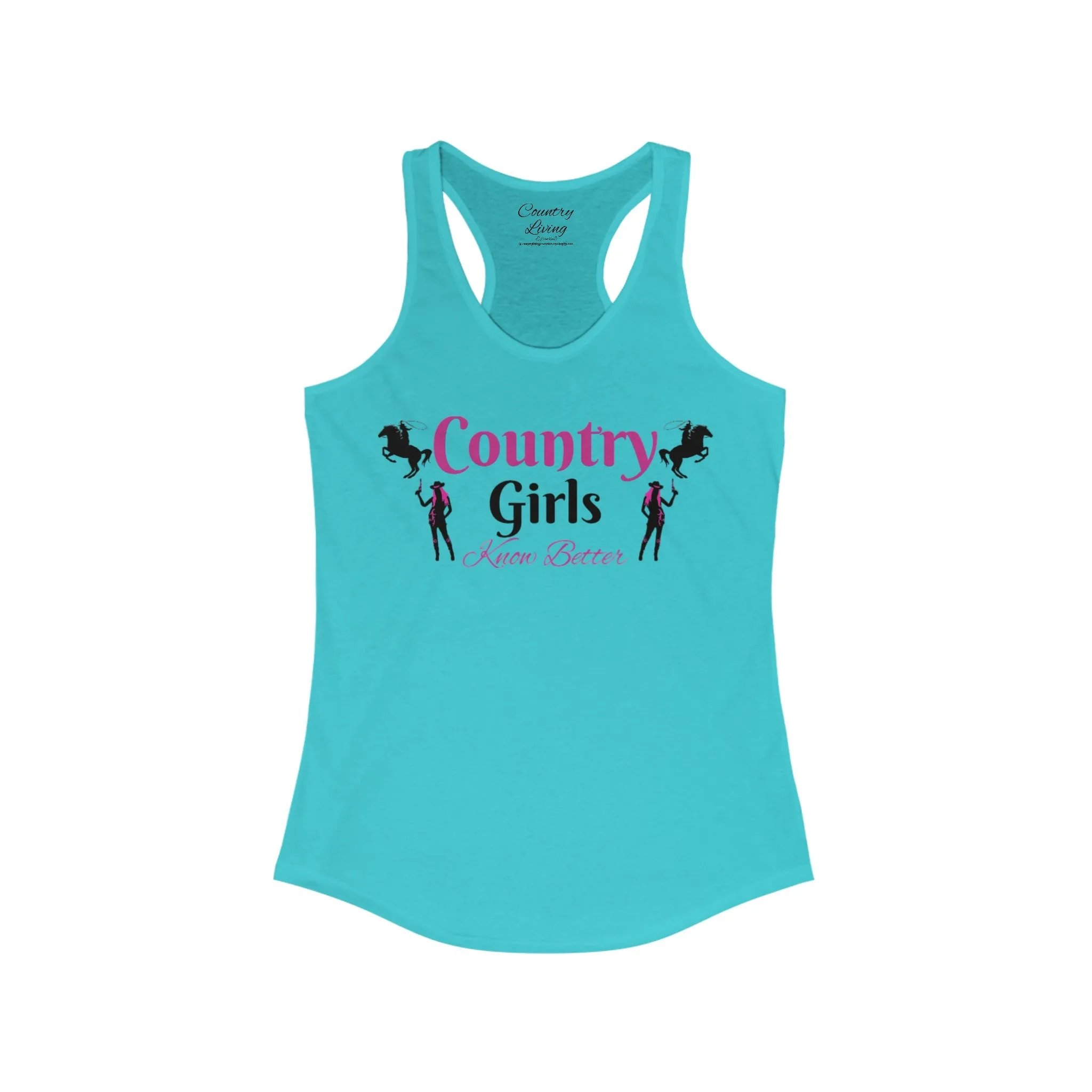 Women's Country Girl Ideal Racerback Tank