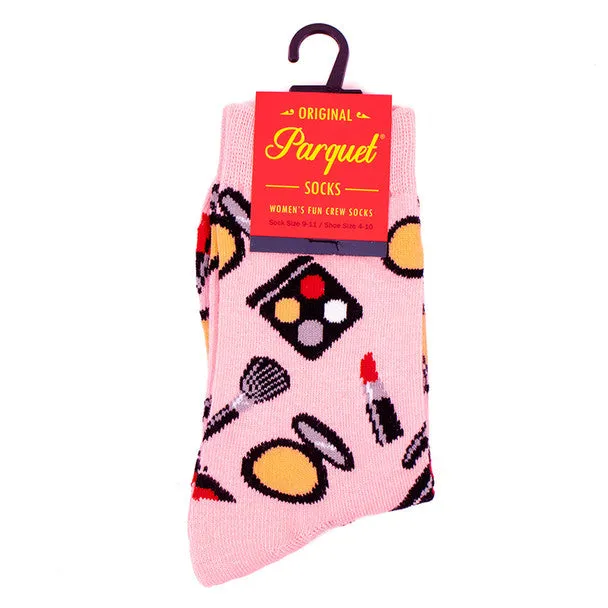 *Women's Make-up Novelty Socks