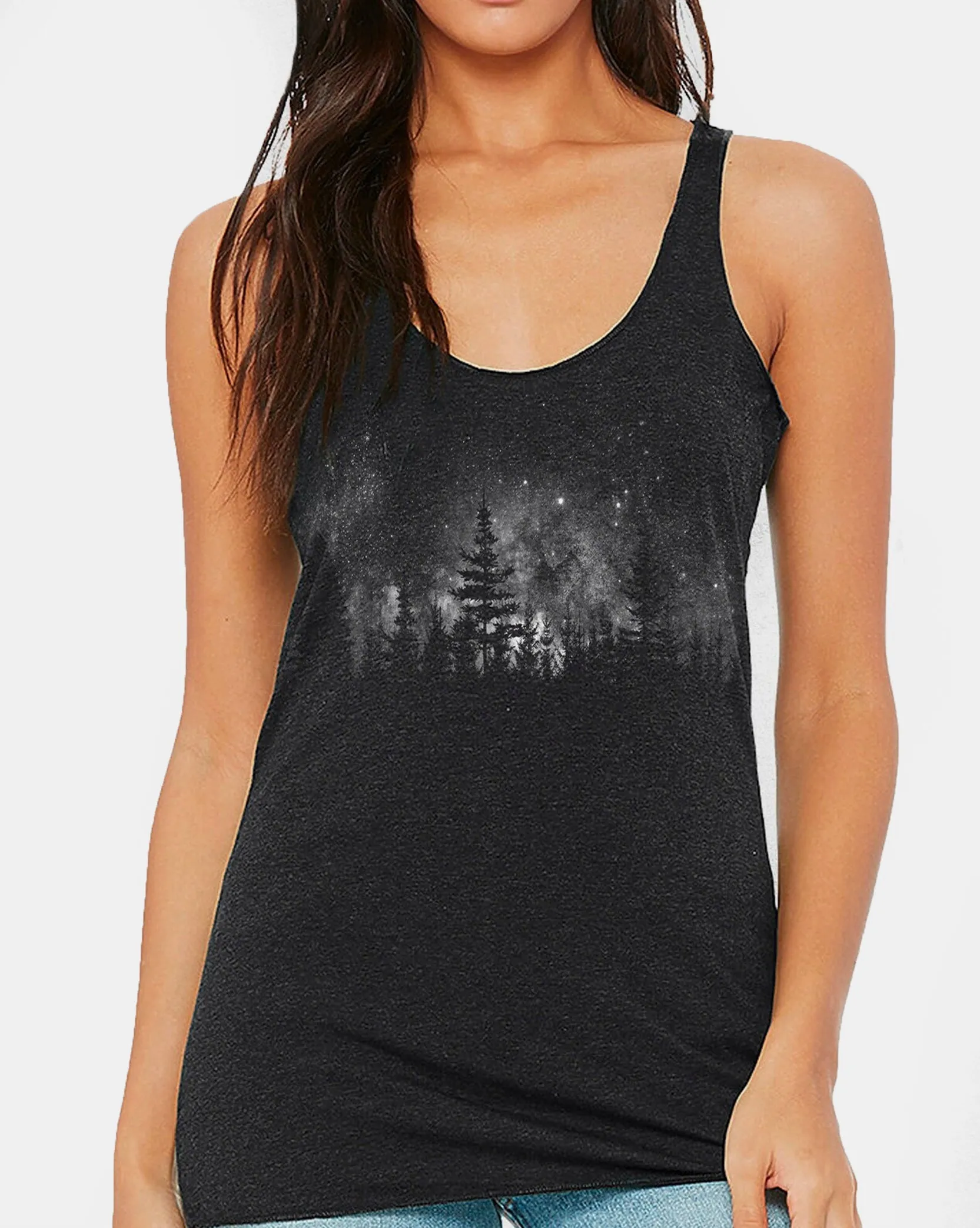 Women's Stars & Night Landscape Tank Top