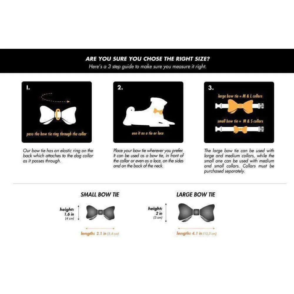 Zee.Dog Fuji Bow Tie