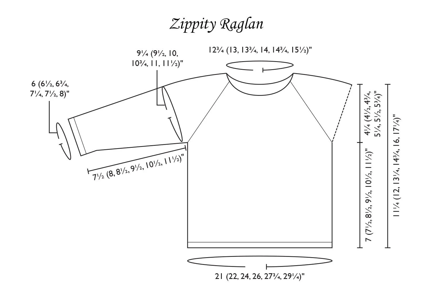 Zippity Raglan